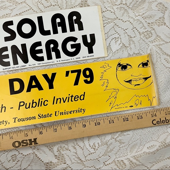 3 vintage bumper stickers - Picture 13 of 13